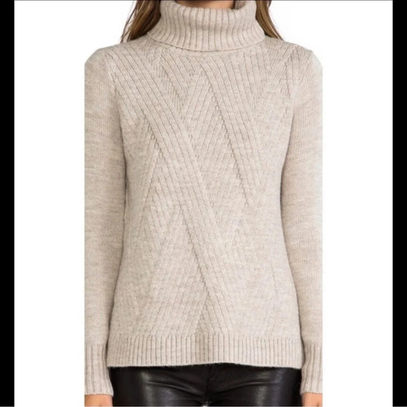 Vince.Traveling Ribbed Turtle Neck Sweater XS - Picture 12 of 12